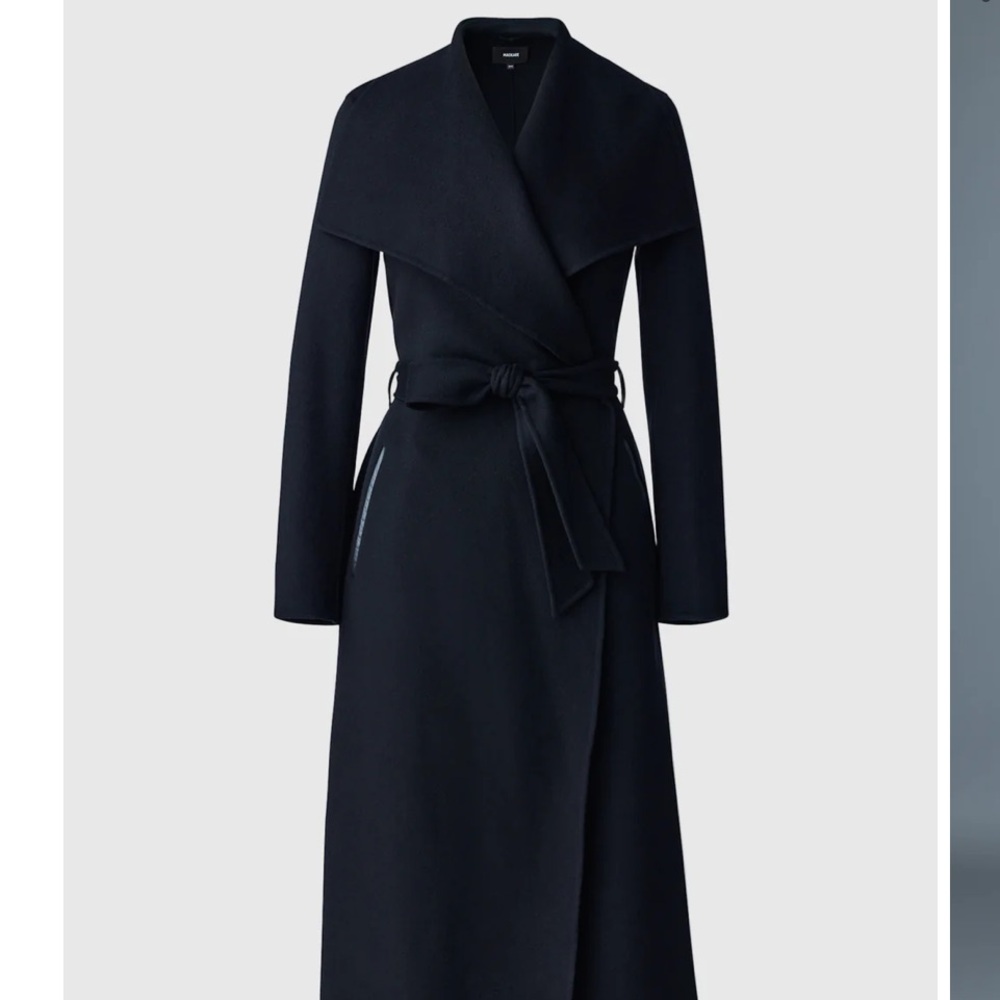 Mackage Classic Black Coat